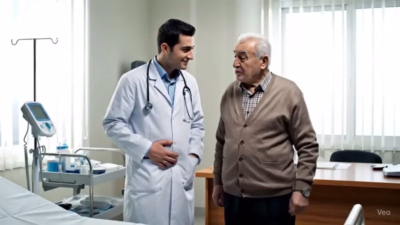 2009 yılında Sivas’ta doktor ile hasta arasında yaşanan diyalog yapay