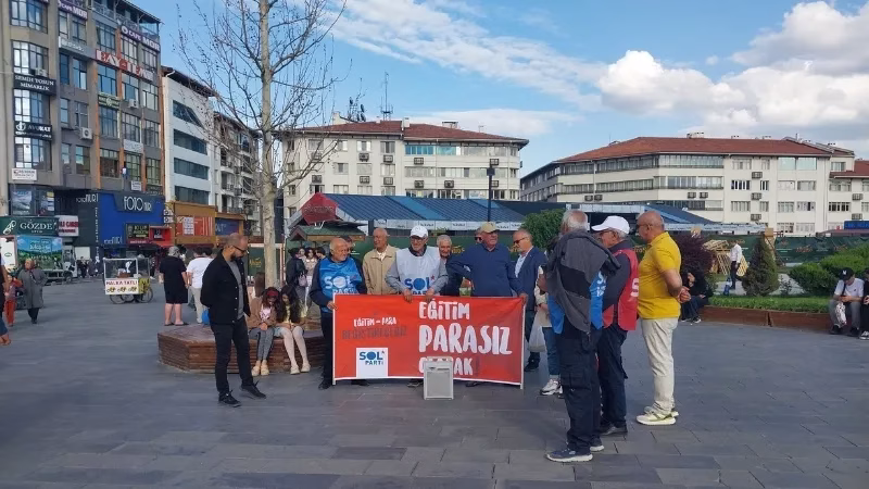 SOL Parti, ülkede derinleşen yoksulluk, adaletsizlik ve baskı ortamına karşı